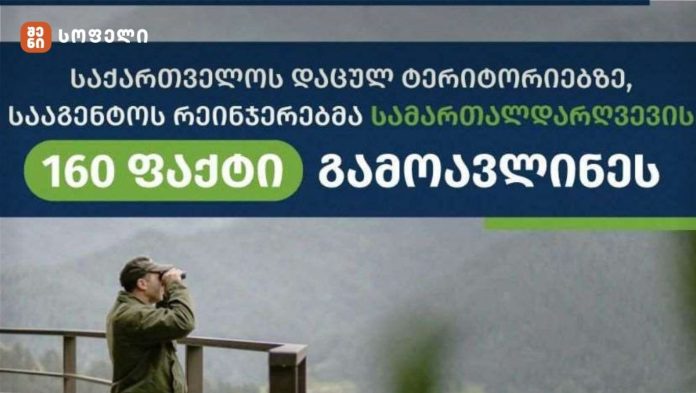 8 თვეში, საქართველოს დაცულ ტერიტორიებზე, სააგენტოს რეინჯერებმა სამართალდარღვევის 160 ფაქტი გამოავლინეს