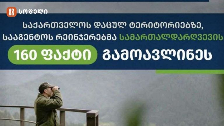 8 თვეში, საქართველოს დაცულ ტერიტორიებზე, სააგენტოს რეინჯერებმა სამართალდარღვევის 160 ფაქტი გამოავლინეს