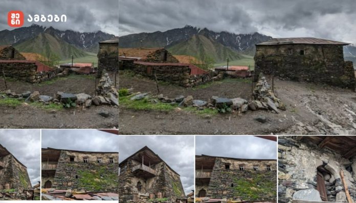 ყანობის ციხე-სახლიყანობის ციხე-სახლი - სოფლის შუაგულში შემორჩენილია ითონიშვილების კუთვნილი XVIII საუკუნის სახლი. სამსართულიანი სახლი თლილი და ნატეხი ქვითაა ნაგები, მორჩენილი ღრეჩოები მიწითაა ამოვსებული, კუთხეებზე და კართან დუღაბიცაა გამოყენებული