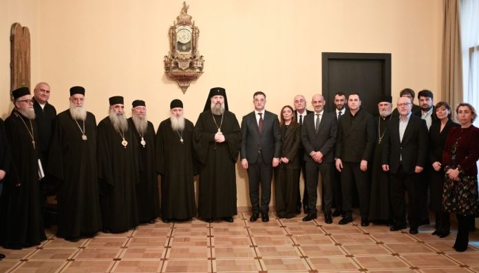 მხარეებმა საპატრიარქოსთვის ადრე გადაცემული მიჩენის წესით ტყის ფართობების მართვისა და სახელმწიფოსთან ერთად შემდგომი განვითარებისა და დახვეწის სამოქმედო გეგმის საკითხებზე ისაუბრეს