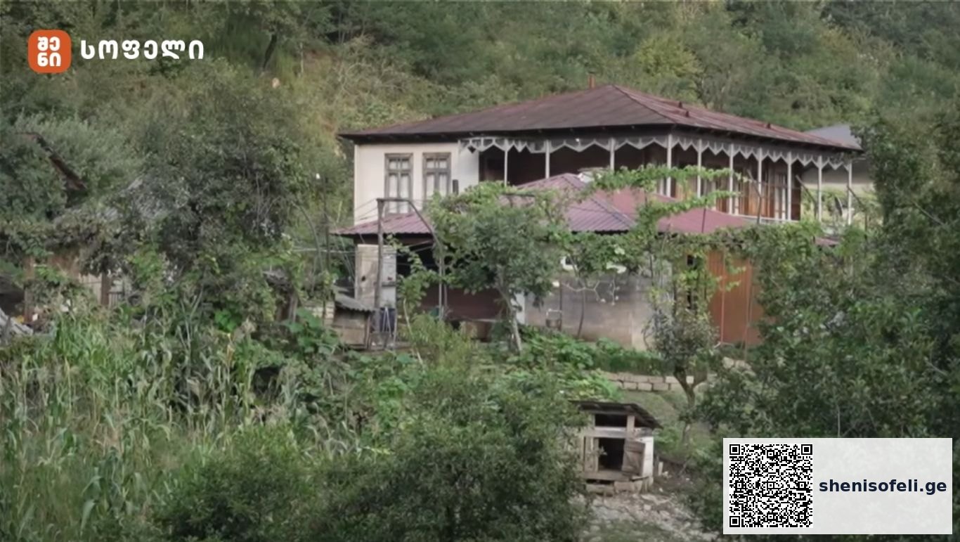 სოფელ მუჟავაში, მეგრული ხის ოდა, რომელიც საუკუნეზე მეტს | შენი სოფელი