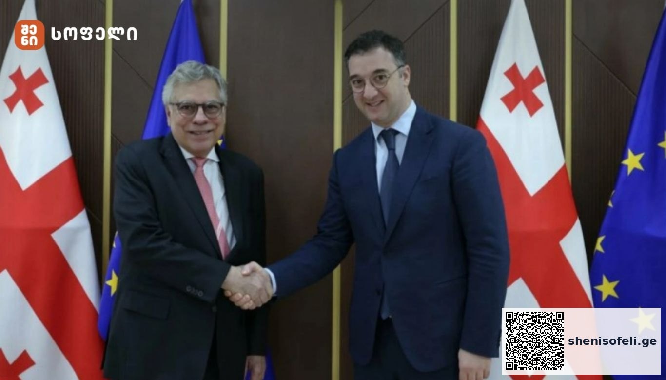დავით სონღულაშვილმა ელჩს ქართული საექსპორტო პროდუქტების | შენი სოფელი